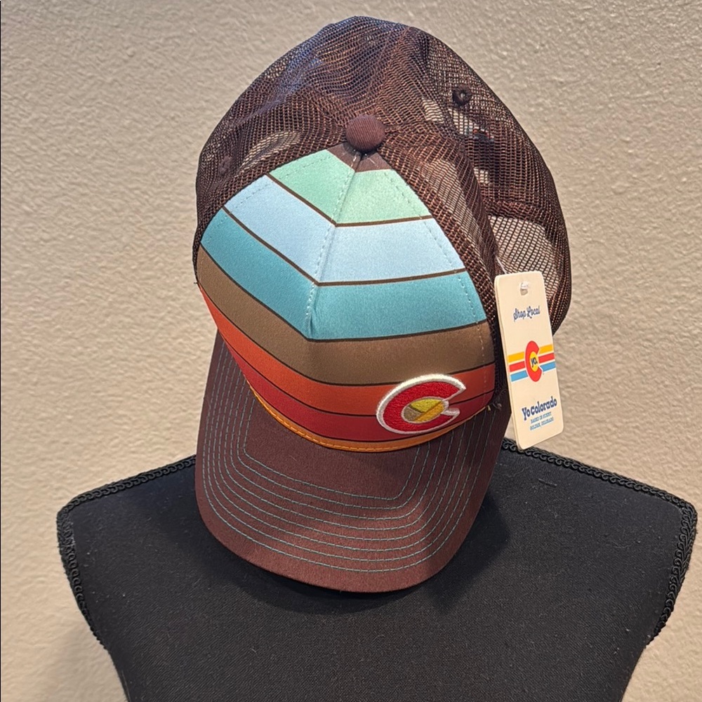 Yo Colorado Brown and Multicolor Trucker Hat
